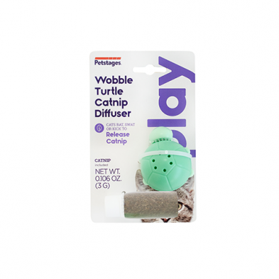 Outward Hound - Petstages - Wobble Turtle Catnip Diffuser