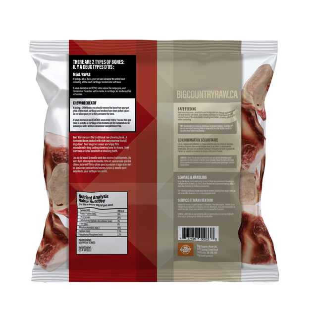 Marrow Bone Small - 2lb Bag