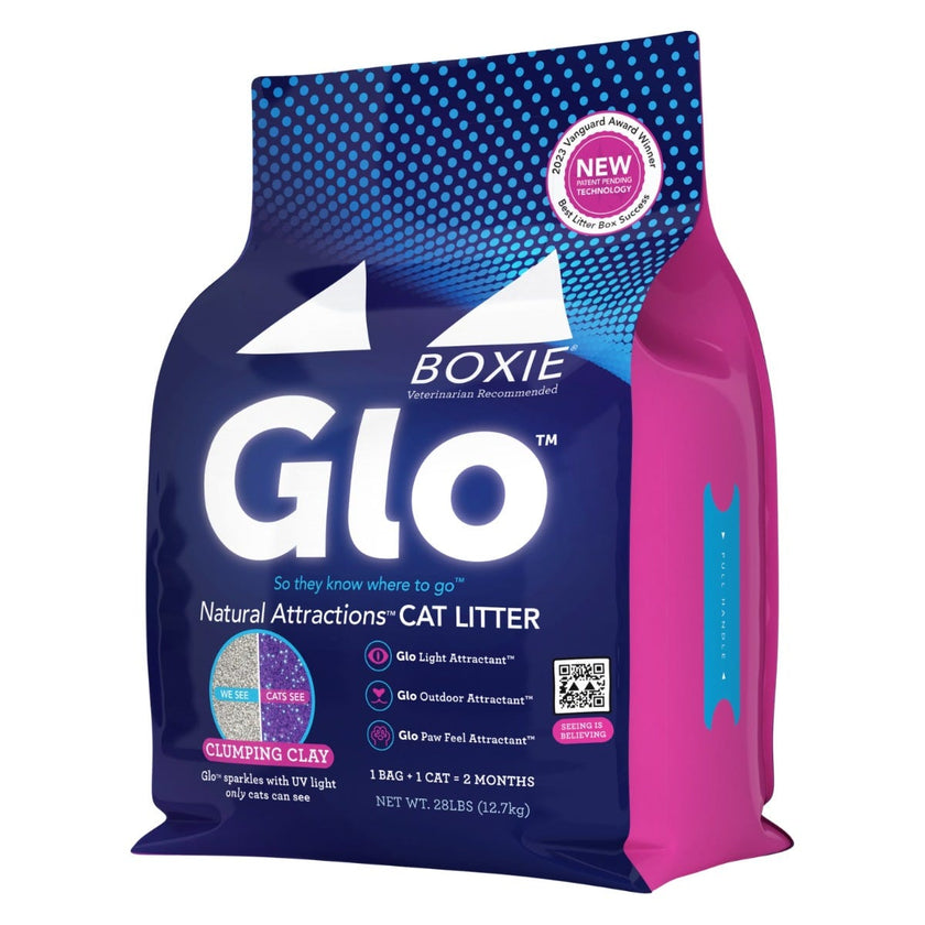 BoxieGlo Natural Attractions Clumping Clay Litter - Scent Free