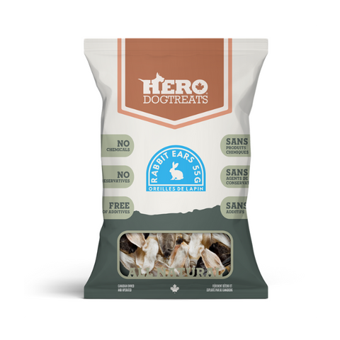 Hero Dog Treats- Rabbit Ears