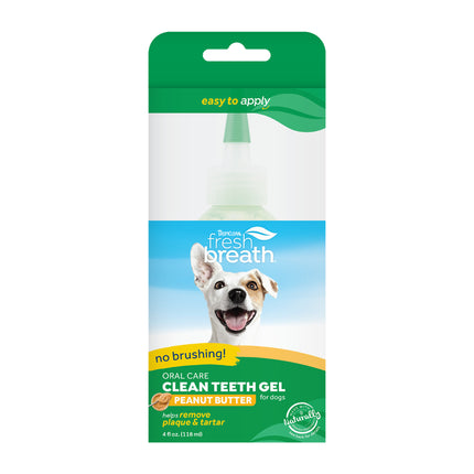 Fresh Breath No Brushing Clean Teeth Oral Care Gel - Peanut Butter