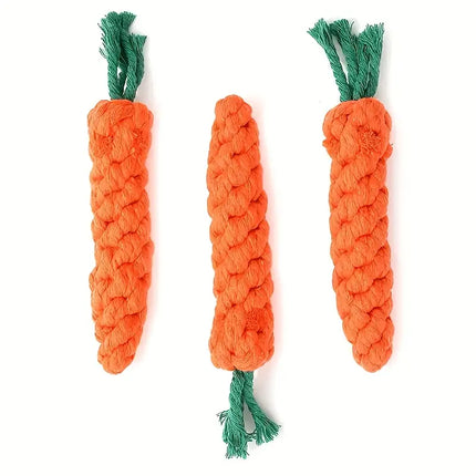Carrot Chomp Rope Toy