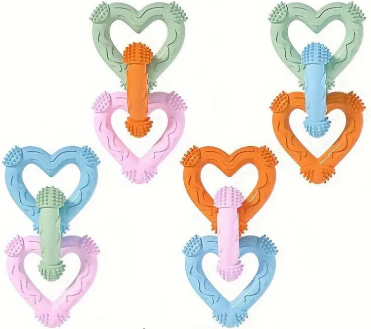 Heart-to-Heart Teething Toy