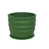Honeycomb Silicone Slow Feeder Bowl - Standard, Hunter Green