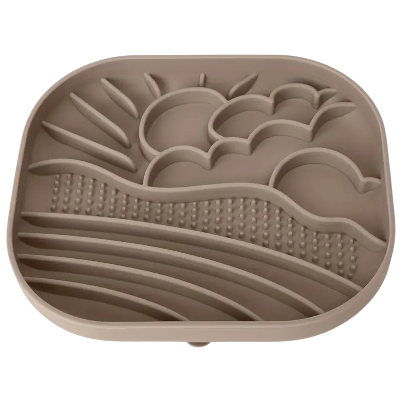 Cloudscape Silicone Slow Feeder - Tan