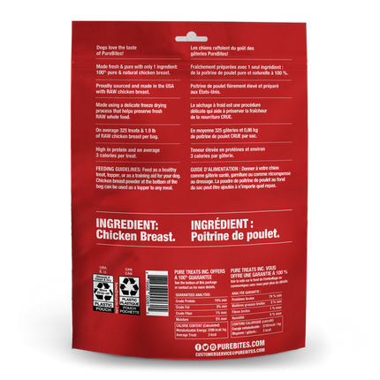 PureBites Chicken Freeze Dried Dog Treats