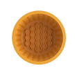 Honeycomb Silicone Slow Feeder Bowl - Mini, Mustard