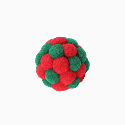 Red & Green Catnip Ball