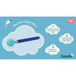 Coachi Target Stick - Navy & Light Blue