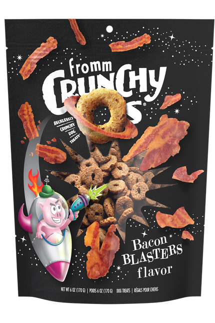 Fromm Crunchy O's Dog Treats - Bacon Blasters