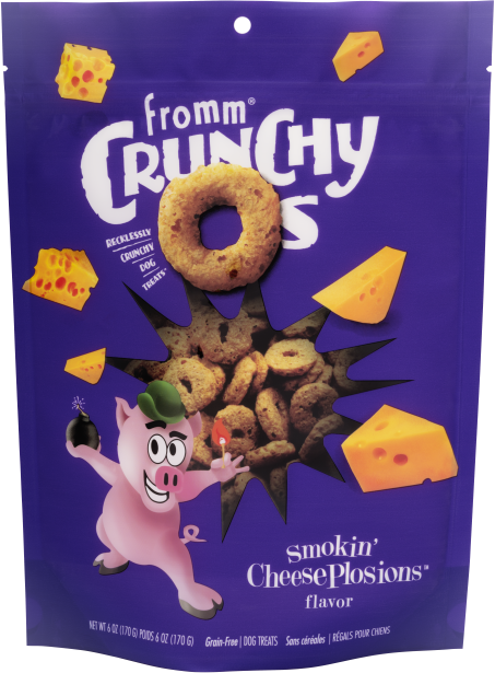 Fromm Crunchy O's Dog Treats - Smokin' Cheese