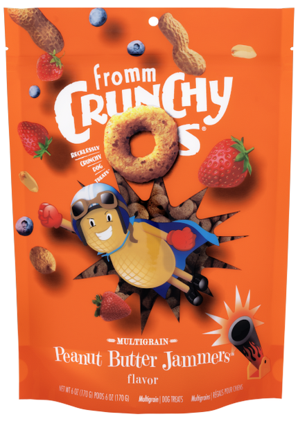 Fromm Crunchy O's Dog Treats  - Peanut Butter