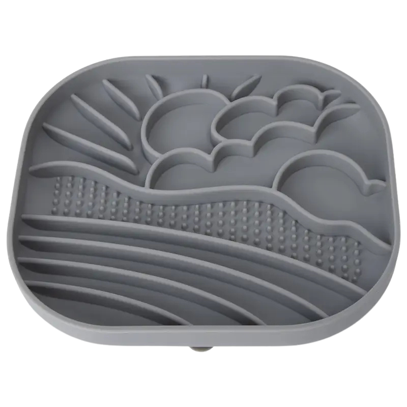 Cloudscape Silicone Slow Feeder - Slate
