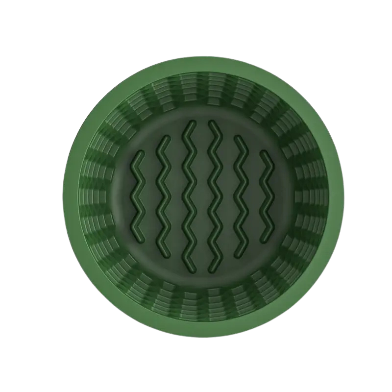 Honeycomb Silicone Slow Feeder Bowl - Mini, Hunter Green