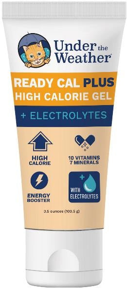 Under the Weather High Calorie Recovery Gel for Cats - Appetite Support with Electrolytes (Ready Cal Plus)