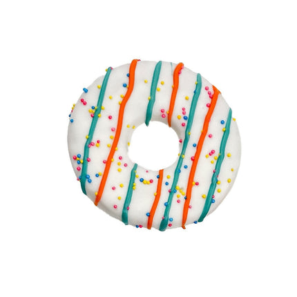 Large Donut Premium Dog Cookie - Apple Cinnamon Flavour