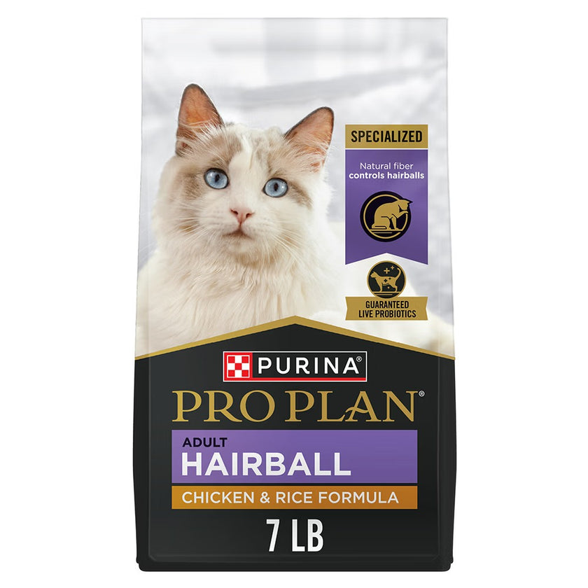 Pro Plan® Specialized Indoor Hairball Chicken & Rice 7lb