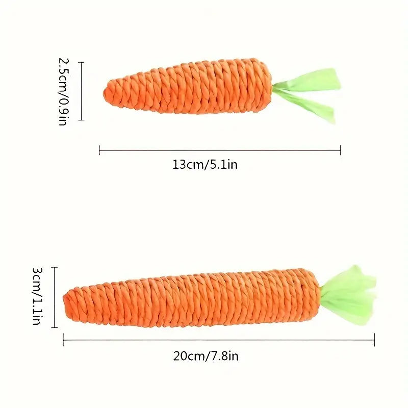 Carrot Jingle Cat Toy