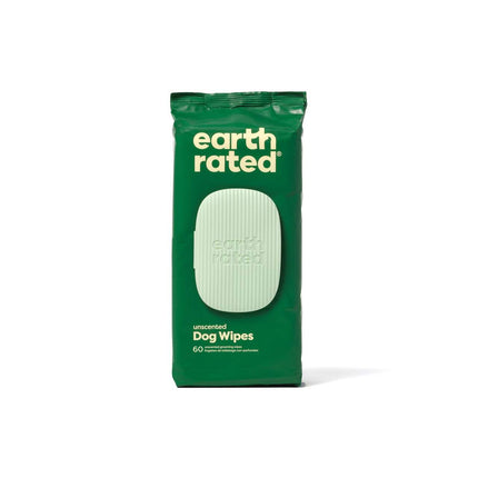 earth rated® Certified Compostable Grooming Wipes Unscented