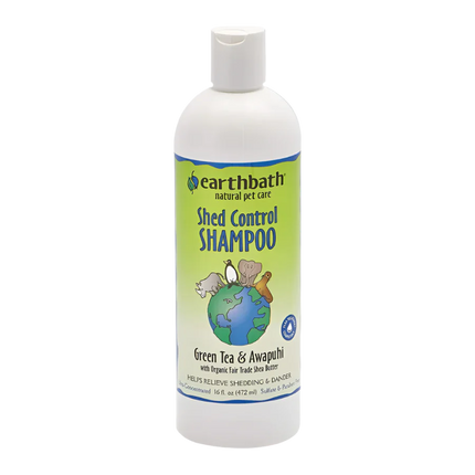 earthbath Shed Control Shampoo - Green Tea & Awapuhi