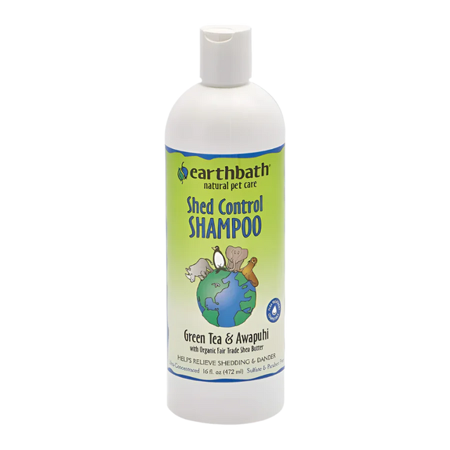 earthbath Shed Control Shampoo - Green Tea & Awapuhi