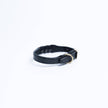 Angel Pet Supplies - Leather Braided Collar - Black
