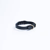 Angel Pet Supplies - Leather Braided Collar - Black