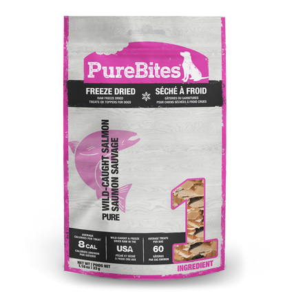 PureBites Salmon Freeze Dried Dog Treats