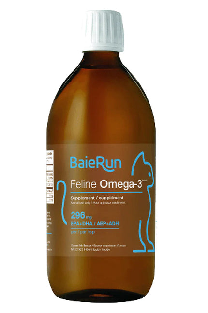 Baie Run Feline Omega 3 Oil Supplement