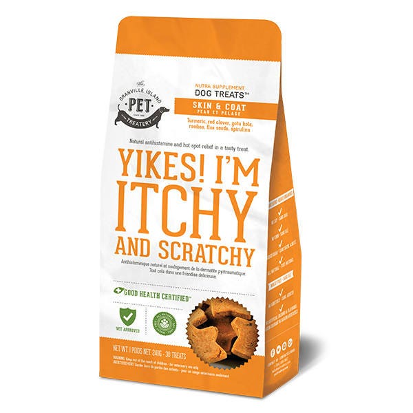 Granville Island Pet Treatery - Yikes! I'm Itchy And Scratchy - Skin & Coat Supplement