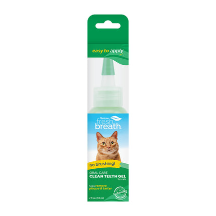 Fresh Breath No Brushing Clean Teeth Oral Care Gel Cat