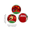 KONG - Holiday AirDog SqueakAir Tennis Balls, 6 pack