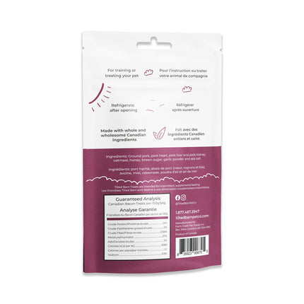 Tilted Barn Pet Co. Canadian Bacon MiniWags (100g)