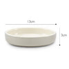 Scruff's - Icon Saucer - Cream (5.1in)