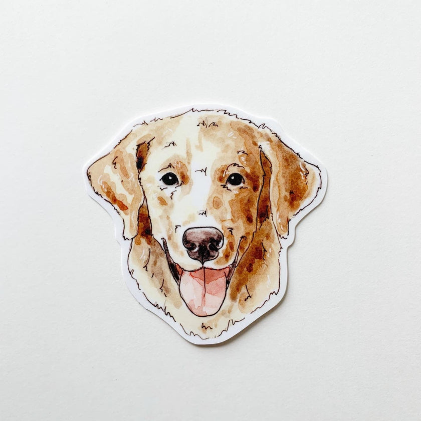 Golden Retriever Sticker