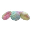 foufouBRANDS - fouFIT - Fuzzy Wuzzy Rainbow Small Dog Toy