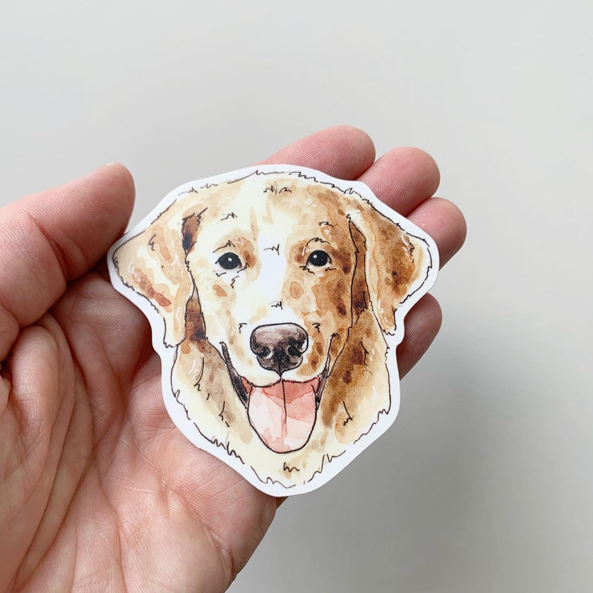 Golden Retriever Sticker