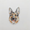 German Shepherd Sticker