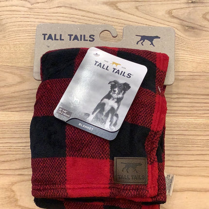 Tall Tails Hunter's Plaid Dog Blanket