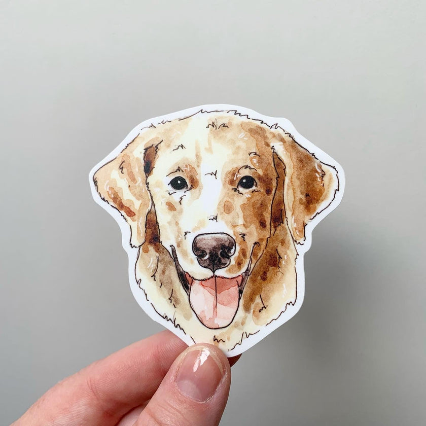 Golden Retriever Sticker