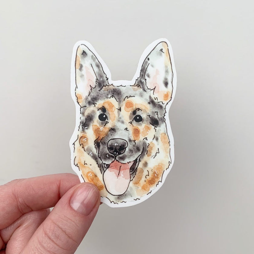 German Shepherd Sticker