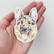 German Shepherd Sticker