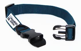 Bamboo Zoom Eco-Friendly Bamboo Collar - Blue