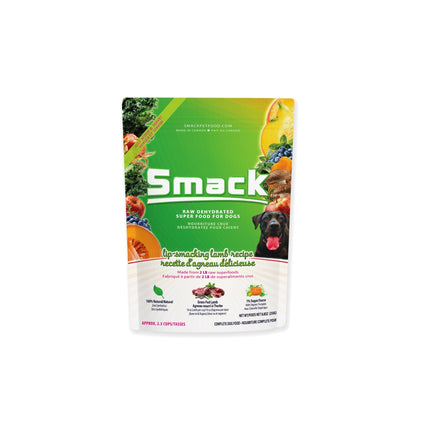 Smack Dehydrated Dog Food, Lip Smacking Lamb Recipe (8.8oz/250g)