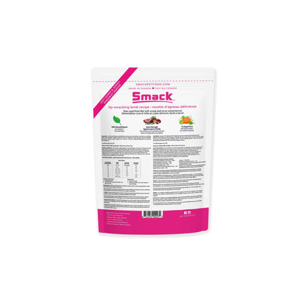 Smack Dehydrated Dog Food, Lip Smacking Lamb Recipe (8.8oz/250g)