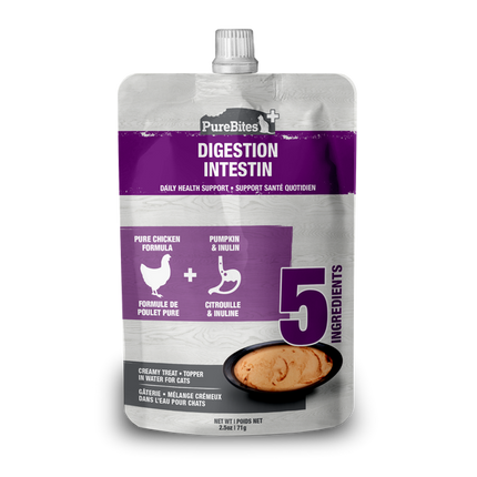 PureBites+ Functional Cat Treats Digestion 