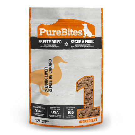 PureBites Duck Freeze Dried Dog Treats