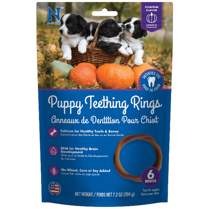 NPIC Puppy Teething Rings - Pumpkin