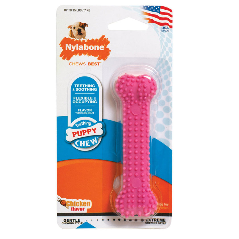 Nylabone Puppy Dental Chew Pink Petite