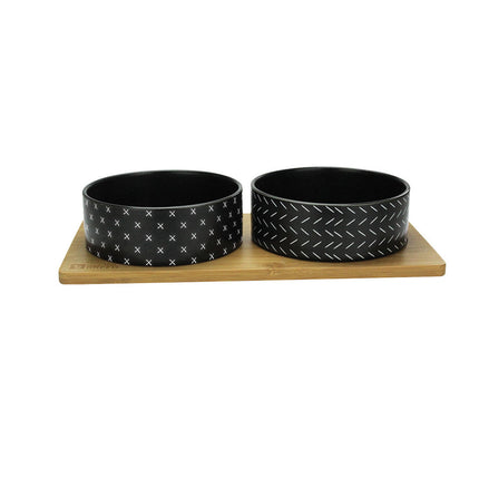 Black Ceramic Bowls